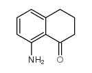 8-氨基-3,4-二氢萘-1(2H)-酮结构式