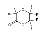 perfluoro-b-oxa-d-valerolactone Structure