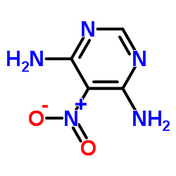 5-硝基-4,6-二氨基嘧啶结构式