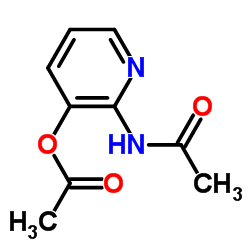 2-(乙酰基氨基)-3-吡啶乙酸酯结构式