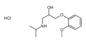 [2-hydroxy-3-(2-methoxyphenoxy)propyl]isopropylammonium chloride picture