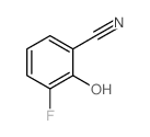 2-羟基-3-氟苯甲腈结构式