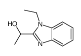 1H-Benzimidazole-2-methanol,1-ethyl-alpha-methyl-(9CI) Structure