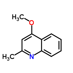 4-methoxy-2-methyl Quinoline结构式