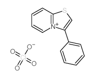 3-phenyl-[1,3]thiazolo[3,2-a]pyridin-4-ium,perchlorate结构式