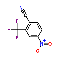 4-Nitro-2-(trifluoromethyl)benzonitrile Structure