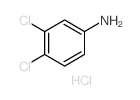 Benzenamine,3,4-dichloro-, hydrochloride (1:1)结构式