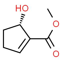 1-Cyclopentene-1-carboxylicacid,5-hydroxy-,methylester,(5S)-(9CI)结构式