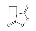 Cyclobutane malonyl peroxide Structure