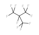 1,1,1,2,3,3,3-heptafluoro-2-(trifluoromethyl)propane Structure