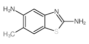 2,5-Benzothiazolediamine,6-methyl-(9CI)结构式