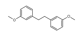 1-methoxy-3-[2-(3-methoxyphenyl)ethyl]benzene结构式