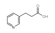 3-(3-吡啶基)丙酸结构式