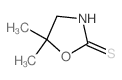 2-Oxazolidinethione, 5,5-dimethyl-结构式