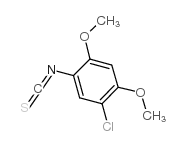 1-氯-5-异硫氰基-2,4-二甲氧基苯结构式