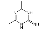 4,6-Dimethyl-1,4-dihydro-1,3,5-triazin-2-amine结构式