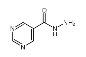 5-嘧啶羧酸肼结构式