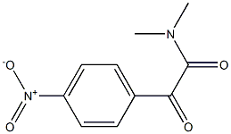 N,N-diMethyl-2-(4-nitrophenyl)-2-oxoacetaMide Structure