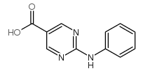 2-苯胺并嘧啶-5-羧酸结构式