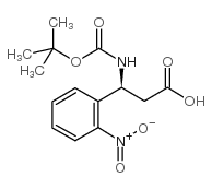 BOC-(S)-3-氨基-3-(2-硝基苯基)-丙酸图片