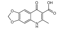 6-methyl-8-oxo-5H-[1,3]dioxolo[4,5-g]quinoline-7-carboxylic acid Structure