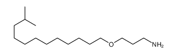 3-[(11-Methyldodecyl)oxy]-1-propanamine Structure