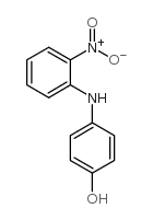 4-[(2-Nitrophenyl)amino]-phenol Structure