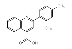 2-(2,4-dimethylphenyl)quinoline-4-carboxylic acid picture
