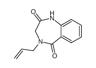 4-allyl-3,4-dihydro-1H-benzo[e][1,4]diazepine-2,5-dione结构式