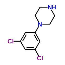 1-(3,5-二氯苯基)哌嗪结构式