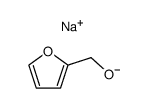 furfuryl alcohol sodium salt Structure