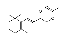 acetoxy-beta-ionone Structure