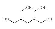 2,4-二乙基-1,5-戊二醇结构式