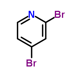 2,4-二溴吡啶结构式