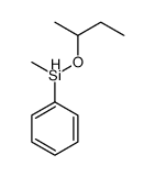 butan-2-yloxy-methyl-phenylsilane结构式