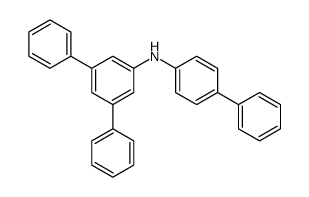 3,5-diphenyl-N-(4-phenylphenyl)aniline结构式
