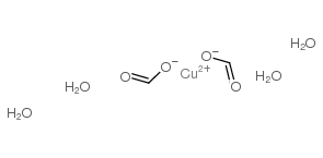 四水甲酸铜(II)结构式