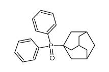 (1-adamantyl)diphenylphosphine oxide Structure