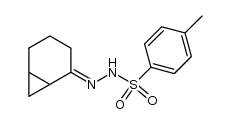 N'-(bicyclo[4.1.0]heptan-2-ylidene)-4-methylbenzenesulfonohydrazide Structure