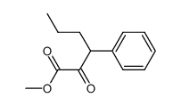 3-Propyl-3-phenyl-brenztraubensaeure-methylester结构式