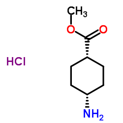 Methyl cis-4-aminocyclohexanecarboxylate hydrochloride structure
