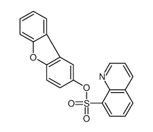 dibenzofuran-2-yl quinoline-8-sulfonate Structure