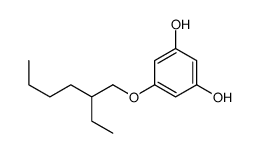 5-(2-ethylhexoxy)benzene-1,3-diol结构式