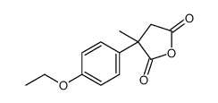 3-(4-ethoxyphenyl)-3-methyloxolane-2,5-dione结构式
