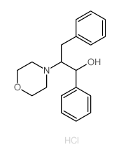 4-Morpholineethanol,a-phenyl-b-(phenylmethyl)-, hydrochloride (1:1)结构式