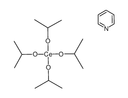 Ce(OC3H7-i)4*C5H5N结构式