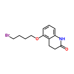5-(4-溴丁氧基)-3,4-二氢-2(1H)-喹啉酮结构式