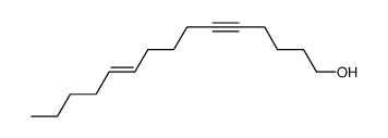 (E)-10-Pentadecen-5-yn-1-ol结构式