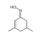 N-(3,5-dimethylcyclohex-2-en-1-ylidene)hydroxylamine结构式