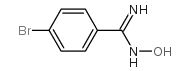 4-bromo-n'-hydroxybenzenecarboximidamide Structure
